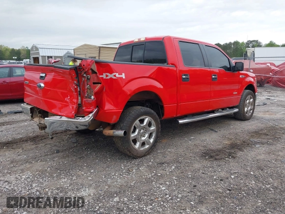 2014 Ford F-150 XL with VIN 1FTFW1ET0EFA05463, listed as a IAAI auction lot 42037670 with 219,154 mi miles and . Bid and sale history available at DreamBid. Image 4.
