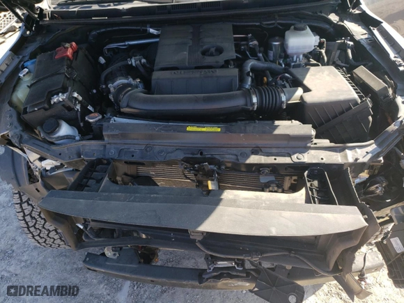 2024 Nissan Frontier SV with VIN 1N6ED1EJ5RN617375, listed as a Copart auction lot 43917035 with 27,090 mi miles and Salvage Title. Bid and sale history available at carsss.com. Image 13.