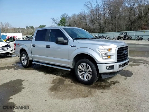 2017 Ford F-150 XL with VIN 1FTEW1CF9HFB05493, listed as a Copart auction lot 44581065 with 100,873 mi miles and Salvage Title. Bid and sale history available at carsss.com. Image 13.
