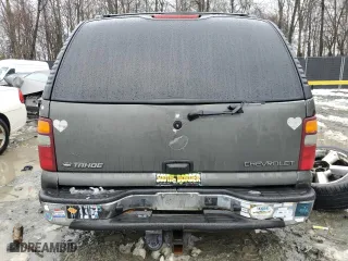 2001 Chevrolet Tahoe LT with VIN 1GNEK13T91J137212, listed as a Copart auction lot 44320315 with 0 mi miles and Salvage Title. Bid and sale history available at carsss.com. Image 6.