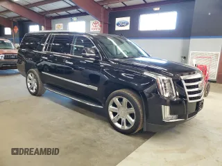 2019 Cadillac Escalade ESV Luxury z VIN 1GYS4HKJ5KR287667, wystawiony jako Copart lot #88670095 z przebiegiem 150 902 mil mil oraz Czysty tytuł • Clean title. Historia ofert i sprzedaży dostępna na DreamBid. Obrazek 4.