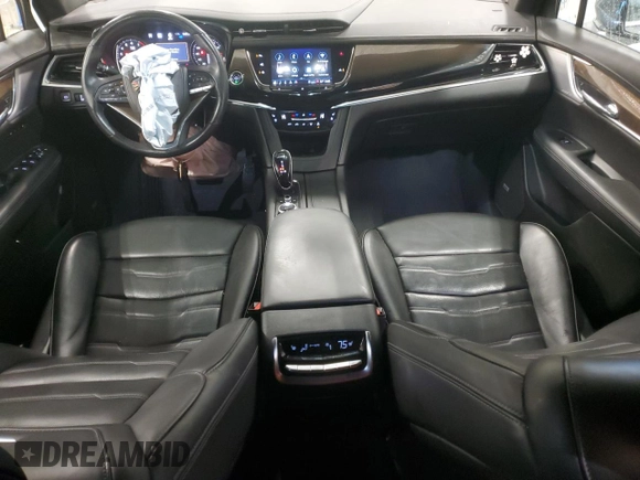 2021 Cadillac XT6 Premium Luxury with VIN 1GYKPFRS3MZ210552, listed as a Copart auction lot 89174415 with 12,823 mi miles and Salvage title. Bid and sale history available at DreamBid. Image 8.