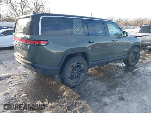 2024 Rivian R1S Launch Edition with VIN 7PDSGABL1RN035074, listed as a IAAI auction lot 41276556 with Not Provided miles. Bid and sale history available at carsss.com. Image 4.