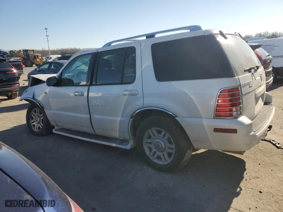 2004 Mercury Mountaineer Convenience w/4.6L with VIN 4M2DU86W64ZJ49413, listed as a Copart auction lot 88571635 with 158,764 mi miles and Salvage Title. Bid and sale history available at carsss.com. Image 2.