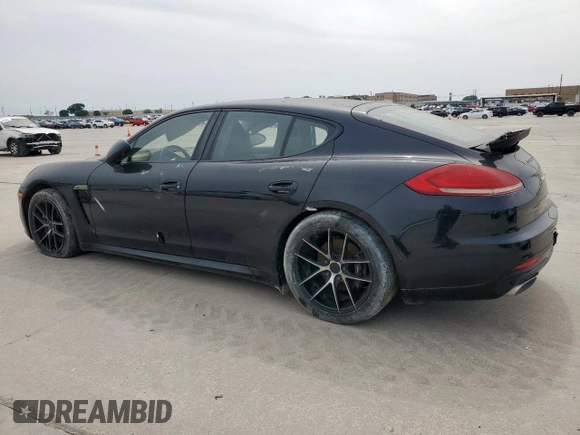 2016 Porsche Panamera 4 z VIN WP0AA2A75GL001291, wystawiony jako Copart lot #57095895 z przebiegiem Nie podano mil oraz Czysty tytuł • Clean title. Historia ofert i sprzedaży dostępna na DreamBid. Obrazek 2.