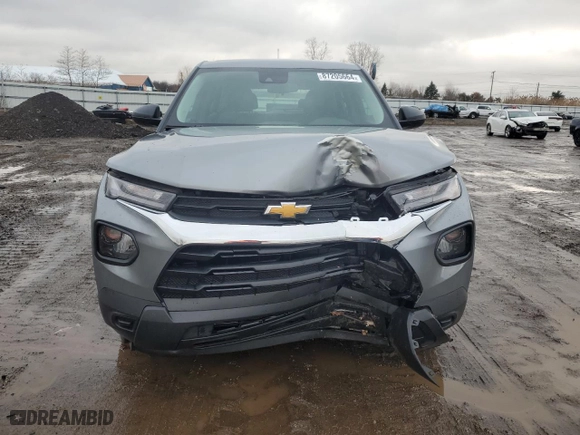 2023 Chevrolet TrailBlazer LS with VIN KL79MNSL7PB175308, listed as a Copart auction lot 87205664 with 3,817 mi miles and Salvage Title. Bid and sale history available at carsss.com. Image 5.