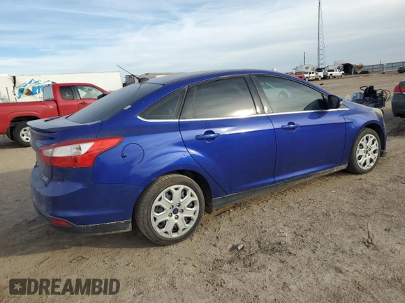 2013 Ford Focus Titanium with VIN 1FADP3J27DL169926, listed as a Copart auction lot 42862955 with 127,908 mi miles and Salvage Title. Bid and sale history available at carsss.com. Image 3.