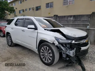 2022 Chevrolet Traverse Premier with VIN 1GNERKKW9NJ149105, listed as a Copart auction lot 41861773 with 21,438 mi miles. Bid and sale history available at carsss.com. Image 4.