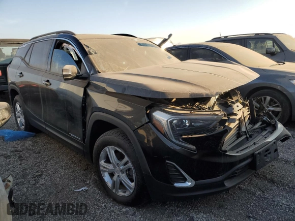 2018 GMC Terrain SLE Diesel with VIN 3GKALUEU0JL208872, listed as a Copart auction lot 87933515 with Not Provided miles and Salvage Title. Bid and sale history available at carsss.com. Image 4.