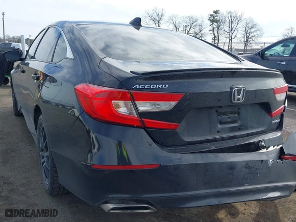 2020 Honda Accord Sedan Sport with VIN 1HGCV1F3XLA137727, listed as a IAAI auction lot 41667589 with 41,412 mi miles. Bid and sale history available at carsss.com. Image 3.