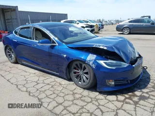 2017 Tesla Model S 100D with VIN 5YJSA1E44HF220391, listed as a IAAI auction lot 37381201 with Not Provided miles and . Bid and sale history available at DreamBid. Image 1.