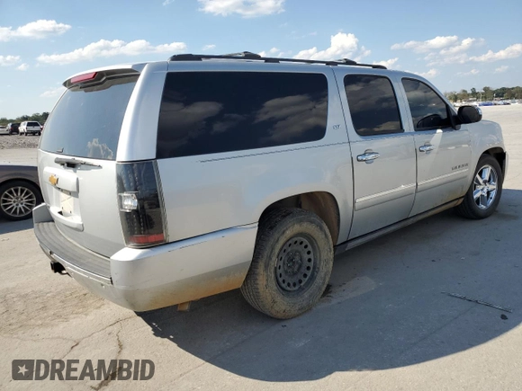 2013 Chevrolet Suburban LTZ with VIN 1GNSCKE09DR107724, listed as a Copart auction lot 74563234 with 177,209 mi miles and Salvage Title. Bid and sale history available at carsss.com. Image 3.