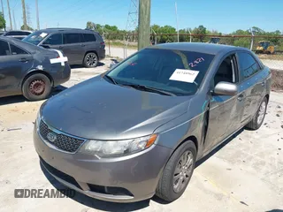 2013 Kia Forte EX with VIN KNAFU4A27D5663948, listed as a IAAI auction lot 41748962 with 110,499 mi miles. Bid and sale history available at carsss.com. Image 17.