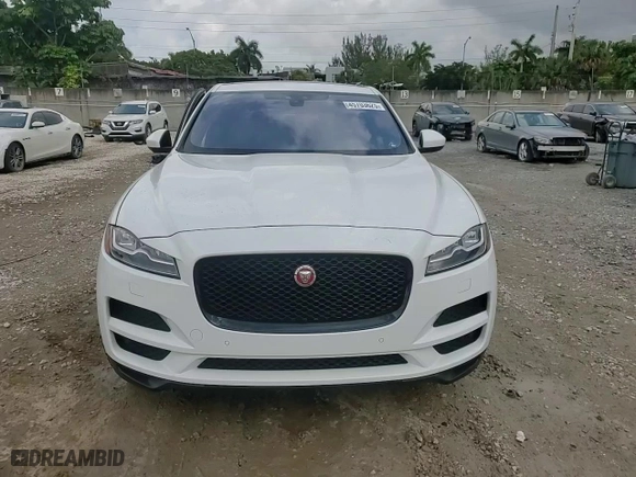 2017 Jaguar F-PACE 35t Prestige with VIN SADCK2BVXHA896703, listed as a Copart auction lot 45703625 with 58,480 mi miles and Salvage Title. Bid and sale history available at carsss.com. Image 13.