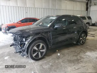 2023 Audi Q5 S line Premium Plus with VIN WA1EABFY5P2132689, listed as a Copart auction lot 66293274 with 12,180 mi miles and Salvage Title. Bid and sale history available at DreamBid. Image 1.
