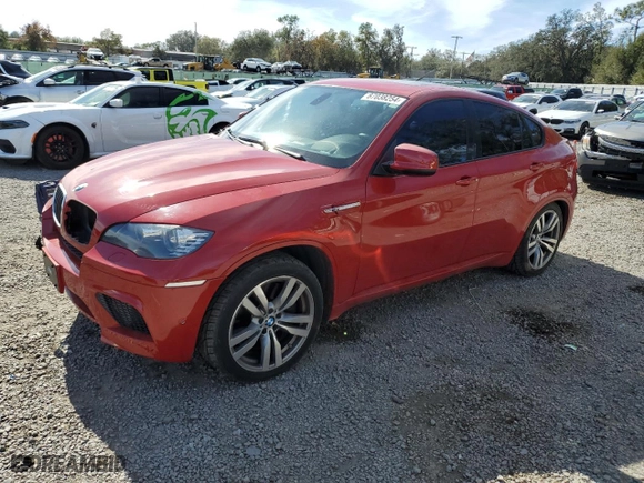 2012 BMW X6 M with VIN 5YMGZ0C56CLK14710, listed as a Copart auction lot 87038254 with 118,870 mi miles and Salvage Title. Bid and sale history available at carsss.com. Image 1.