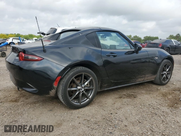 2018 Mazda MX-5 Miata Grand Touring with VIN JM1NDAM70J0200871, listed as a Copart auction lot 51517585 with 80,295 mi miles and Salvage title. Bid and sale history available at DreamBid. Image 3.