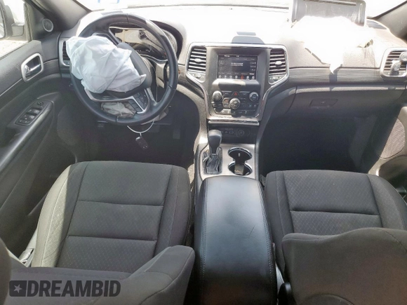 2021 Jeep Grand Cherokee Laredo E with VIN 1C4RJEAG7MC596709, listed as a Copart auction lot 57466875 with 56,164 mi miles and Salvage title. Bid and sale history available at DreamBid. Image 8.