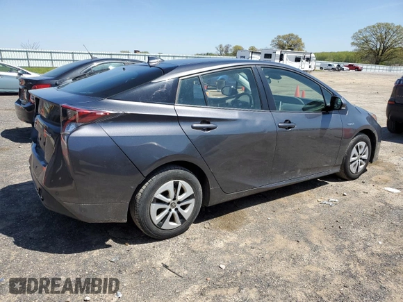 2018 Toyota Prius Two with VIN JTDKBRFU4J3072773, listed as a Copart auction lot 56570495 with 127,886 mi miles and Clean Title. Bid and sale history available at DreamBid. Image 3.