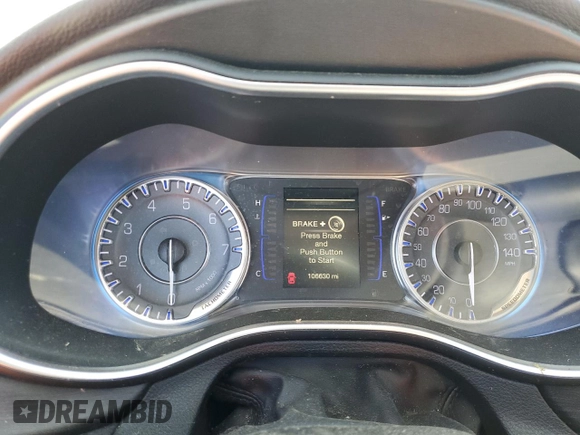 2016 Chrysler 200 Limited with VIN 1C3CCCAB1GN116122, listed as a Copart auction lot 53205985 with 106,630 mi miles and Salvage Title. Bid and sale history available at DreamBid. Image 9.