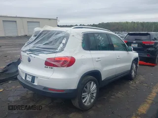 2012 Volkswagen Tiguan SEL with VIN WVGAV7AX0CW507942, listed as a IAAI auction lot 41854498 with 177,117 mi miles and . Bid and sale history available at DreamBid. Image 4.