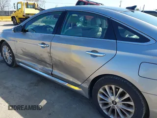 2015 Hyundai Sonata Limited with VIN 5NPE34AF1FH100238, listed as a IAAI auction lot 42001490 with 96,382 mi miles and . Bid and sale history available at carsss.com. Image 6.