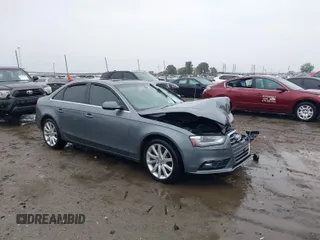 2013 Audi A4 Premium Plus with VIN WAUFFAFL7DN050223, listed as a IAAI auction lot 40444635 with 107,807 mi miles. Bid and sale history available at carsss.com. Image 1.