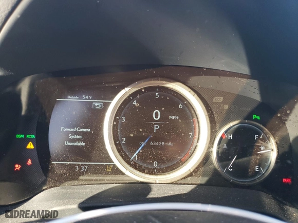 2019 Lexus RX with VIN 2T2BZMCA2KC205558, listed as a Copart auction lot 46834505 with 63,428 mi miles and Salvage Title. Bid and sale history available at carsss.com. Image 9.