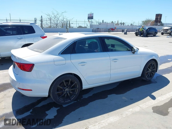 2016 Audi A3 1.8T Premium Plus with VIN WAUC7GFF1G1060500, listed as a IAAI auction lot 41823246 with 1 mi miles. Bid and sale history available at carsss.com. Image 4.