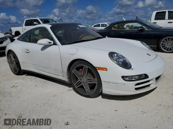 2008 Porsche 911 4S with VIN WP0BB29938S755398, listed as a Copart auction lot 74534604 with Not Provided miles and Salvage Title. Bid and sale history available at carsss.com. Image 4.