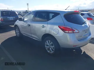 2013 Nissan Murano SV with VIN JN8AZ1MW2DW317056, listed as a IAAI auction lot 41795302 with 101,425 mi miles. Bid and sale history available at carsss.com. Image 3.