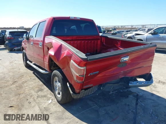 2010 Ford F-150 XL with VIN 1FTEW1C84AFB78455, listed as a IAAI auction lot 41489596 with 190,651 mi miles. Bid and sale history available at carsss.com. Image 3.