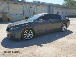 2015 Lincoln MKZ z VIN 3LN6L2JK2FR603114, wystawiony jako Copart lot #57334875 z przebiegiem 104 828 mil mil oraz Szkoda całkowita • Salvage title. Historia ofert i sprzedaży dostępna na DreamBid. Obrazek 1.