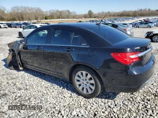 2014 Chrysler 200 LX with VIN 1C3CCBAB2EN206063, listed as a Copart auction lot 43357875 with 139,951 mi miles and Salvage Title. Bid and sale history available at DreamBid. Image 2.