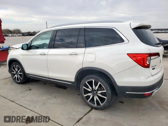 2019 Honda Pilot Touring 8-Passenger with VIN 5FNYF5H9XKB032783, listed as a Copart auction lot 48712895 with 116,349 mi miles and Clean title. Bid and sale history available at DreamBid. Image 2.