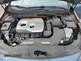 2016 Hyundai Sonata SE with VIN KMHE24L11GA015229, listed as a Copart auction lot 54944115 with 95,819 mi miles and Salvage Title. Bid and sale history available at DreamBid. Image 11.