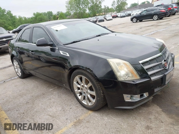 2009 Cadillac CTS AWD w/1SB with VIN 1G6DT57V290165006, listed as a IAAI auction lot 42144947 with 162,969 mi miles. Bid and sale history available at carsss.com. Image 1.