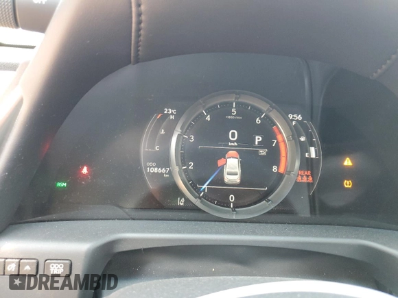 2019 Lexus ES 350 with VIN 58ABZ1B13KU017451, listed as a Copart auction lot 63598545 with 108,667 mi miles and Clean title. Bid and sale history available at DreamBid. Image 9.