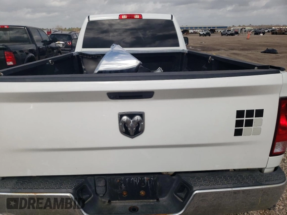 2022 Ram 1500 Tradesman with VIN 3C6JR6DG2NG395748, listed as a Copart auction lot 44686895 with 32,991 mi miles and Salvage title. Bid and sale history available at DreamBid. Image 10.