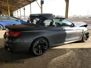 2016 BMW M4 with VIN WBS3U9C53GP968780, listed as a Copart auction lot 46105555 with 87,551 mi miles and Salvage Title. Bid and sale history available at carsss.com. Image 3.