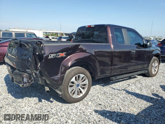 2018 Ford F-150 XL with VIN 1FTEX1CP3JFB09258, listed as a Copart auction lot 65053095 with 72,279 mi miles and Clean title. Bid and sale history available at DreamBid. Image 3.
