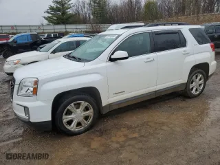 2017 GMC Terrain SLE with VIN 2GKFLNE37H6329884, listed as a Copart auction lot 80103064 with 105,516 mi miles and Clean Title. Bid and sale history available at carsss.com. Image 1.