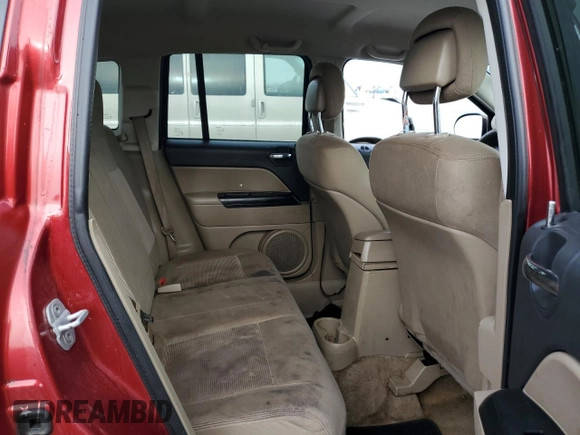 2012 Jeep Compass Sport with VIN 1C4NJCBA8CD661086, listed as a Copart auction lot 51484625 with 0 mi miles and Salvage Title. Bid and sale history available at carsss.com. Image 11.
