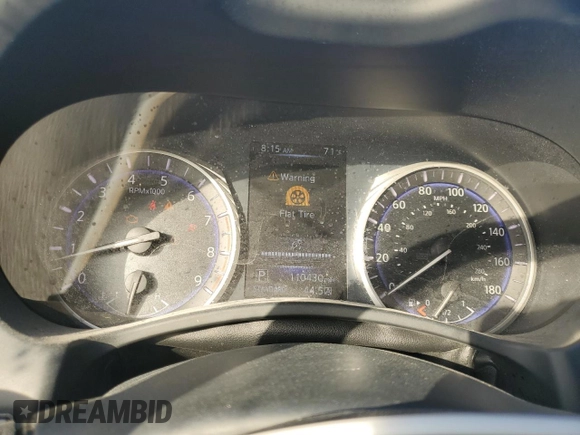 2017 Infiniti Q60 Sport with VIN JN1EV7EK5HM362892, listed as a Copart auction lot 54776955 with 110,430 mi miles and Salvage Title. Bid and sale history available at DreamBid. Image 9.