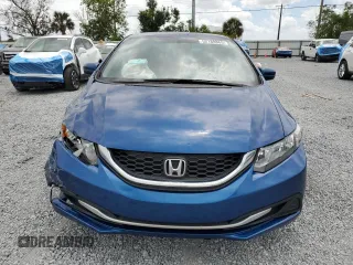 2014 Honda Civic Sedan LX with VIN 19XFB2F57EE014186, listed as a Copart auction lot 52188865 with 190,141 mi miles and Salvage Title. Bid and sale history available at carsss.com. Image 5.