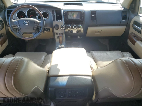 2010 Toyota Sequoia Platinum with VIN 5TDYY5G14AS030110, listed as a Copart auction lot 52528565 with 279,946 mi miles and Clean Title. Bid and sale history available at carsss.com. Image 8.