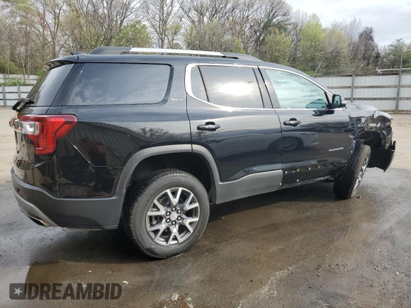 2023 GMC Acadia SLT with VIN 1GKKNUL4XPZ221552, listed as a Copart auction lot 51992425 with 42,481 mi miles and Clean Title. Bid and sale history available at DreamBid. Image 3.