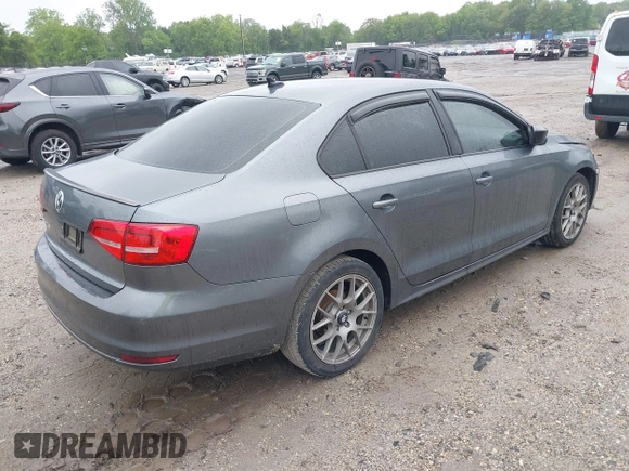 2015 Volkswagen Jetta S with VIN 3VW1K7AJ6FM278824, listed as a IAAI auction lot 42319956 with 147,842 mi miles and . Bid and sale history available at DreamBid. Image 4.