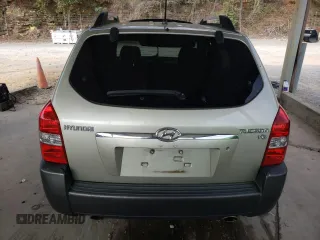 2006 Hyundai Tucson GLS with VIN KM8JN12D56U460604, listed as a Copart auction lot 78459004 with 140,947 mi miles and Salvage Title. Bid and sale history available at carsss.com. Image 6.