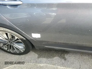 2015 Hyundai Genesis 3.8L with VIN KMHGN4JE7FU022415, listed as a Copart auction lot 74740224 with 0 mi miles and Salvage Title. Bid and sale history available at carsss.com. Image 12.